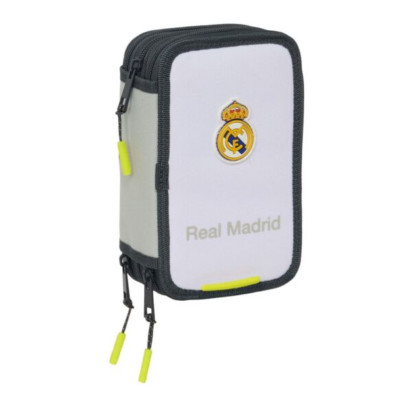 Plumier Real Madrid 25/26 37pzs Triple 12,5x5,5x19,5cm.