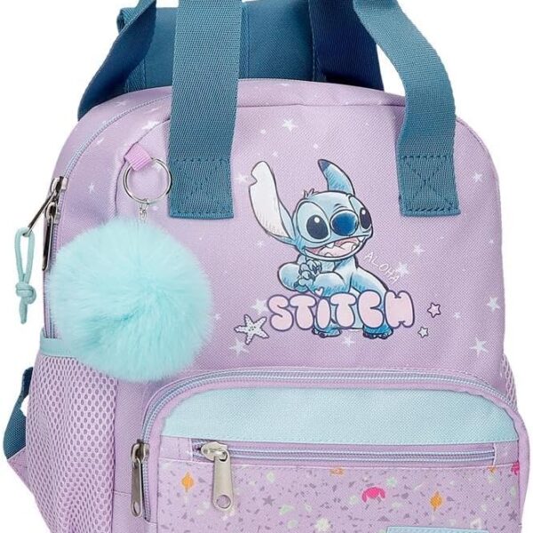 Mochila Infantil Stitch Lovely  Mochila 23x28x10cm.