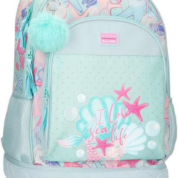 Mochila Compact Movom Love 32x43x21cm.