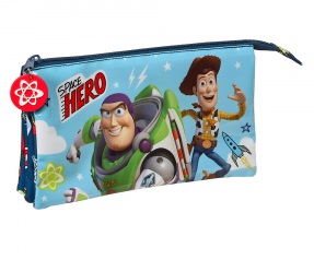 Portatodo Triple Toy Story Space Hero 22x3x12cm