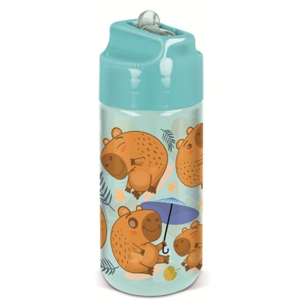 Botella de agua infantil de Ecozen de 430 ml de Capibara