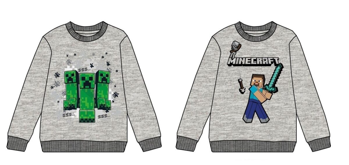 Sudadera Minecraft 4Und. T. 8 a 11 Años - Imagen 1