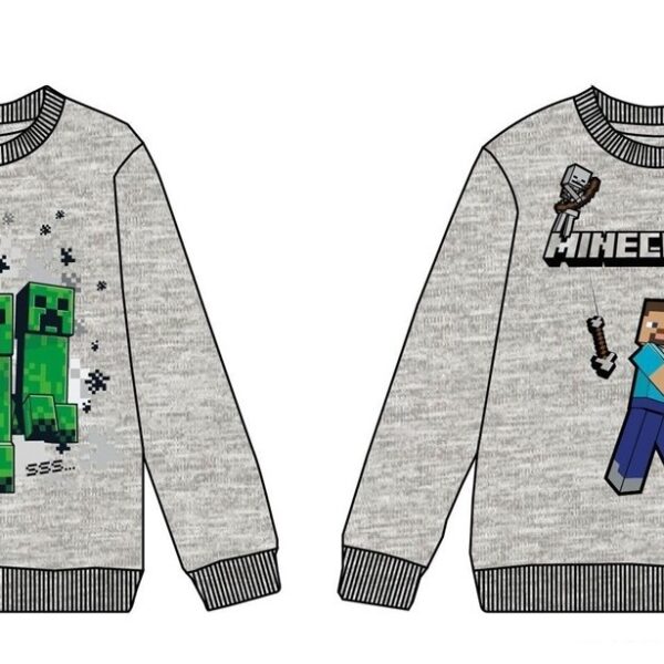 Sudadera Minecraft 4Und. T. 8 a 11 Años