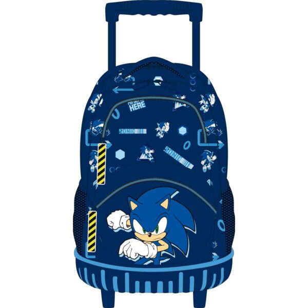Trolley Sonic the Hedgehog 36x49x24cm.