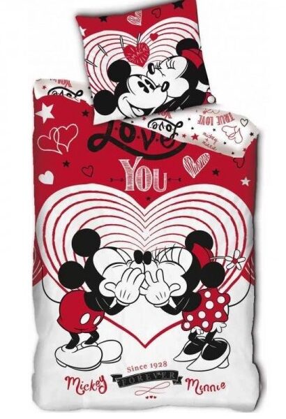 Funda Nórdica Microfibra Minnie & Mickey 140x200cm.
