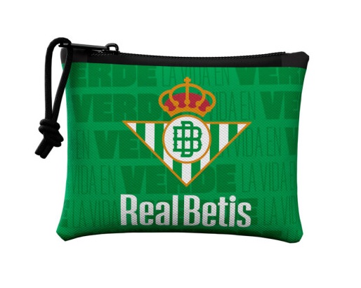 Betis Balompié Monedero Rectangular 13x10cm.