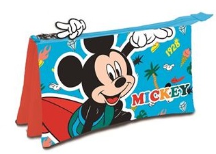 Portatodo Triple Mickey Surf 21Cm