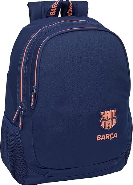 Mochila Escolar Infantil F.C.BARCELONA 2ª EQUIPACIÓN  32x16x44 cm