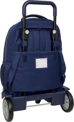 Mochila Grande con Ruedas, Compact Evolución, Extraíble F.C.BARCELONA 2ª EQUIPACIÓN  33x22x45 cm - Imagen 2