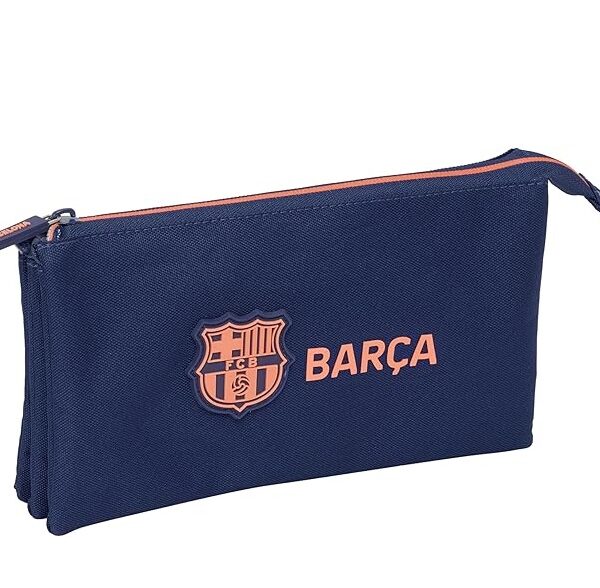 Portatodo Triple F.C.BARCELONA 2ª EQUIPACIÓN  22x3x12 cm