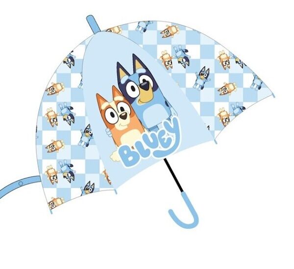 PARAGUAS SETA AUTO NIÑO BLUEY 43,5 CM
