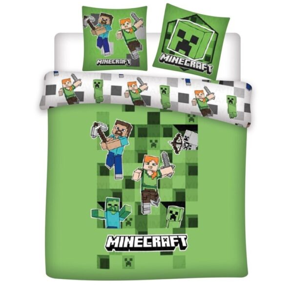 Funda nordica Minecraft cama 135cm policotton