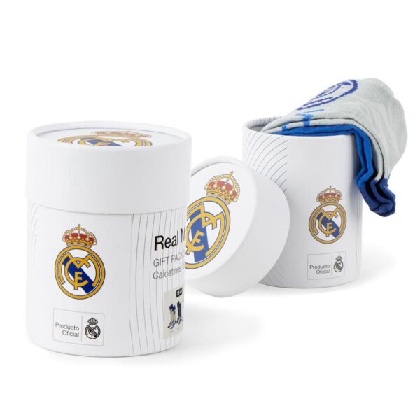 Set 3 Calcetines Real Madrid Adulto Talla 38/45.