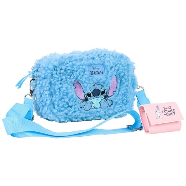 Bolso Bandolera Stitch Disney 18,5x12,5x8cm.